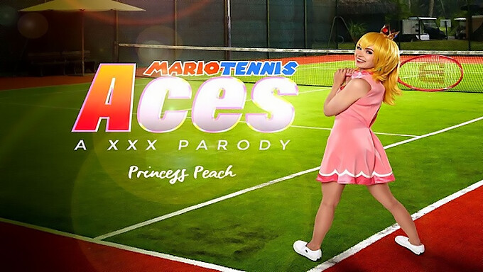 Δείτε Τη Lilly Bell Στο Cosplay Ως Princess Peach Σε Μια Καυτή Εικονική Πραγματικότητα Xxx Παρωδία