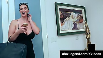 Alison Tyler, Cô Gái Tóc Nâu Tuyệt Đẹp, Cho Handjob Và Bị Đụ Trong Giày Cao Gót