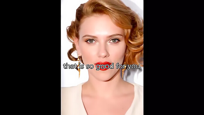 Přirozená Krása Scarlett Johansson V Sólovém Videu