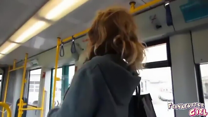 Public Masturbation In Germany: Arousing Ride On A Frankfurt Tram