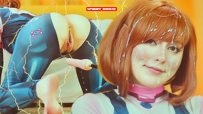 Uravity, Seorang Cosplayer Poland, Mengalami Rangsangan Anal Dan Vagina Yang Intens Dengan Mesin Seks, Yang Membawa Kepada Kesenangan Dan Kawalan Yang Melampau.