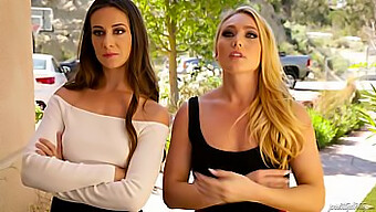 Bellezze Dalle Grandi Tette Affrontano Un Grosso Cazzo - Aj Applegate E Cassidy Klein